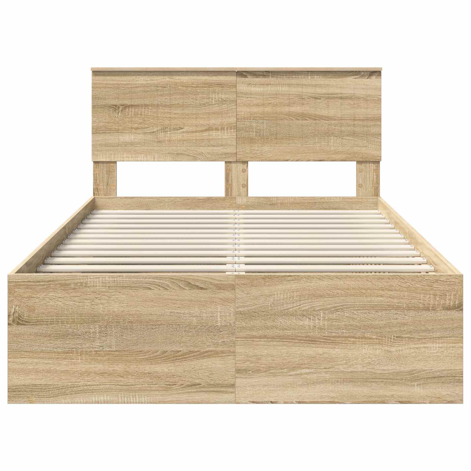 vidaXL Ramka łóżka Sonoma 120 x 200 cm Lite drewno sosnowe