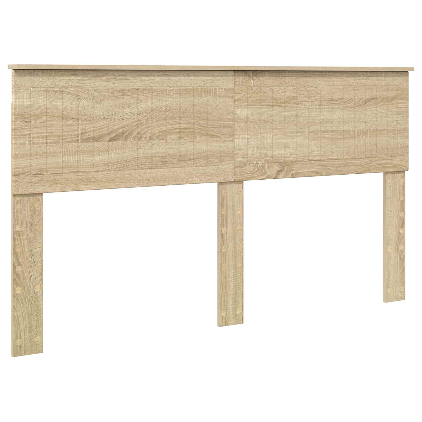 vidaXL Ramka łóżka Dąb Sonoma 160 x 200 cm Drewno inżynieryjne