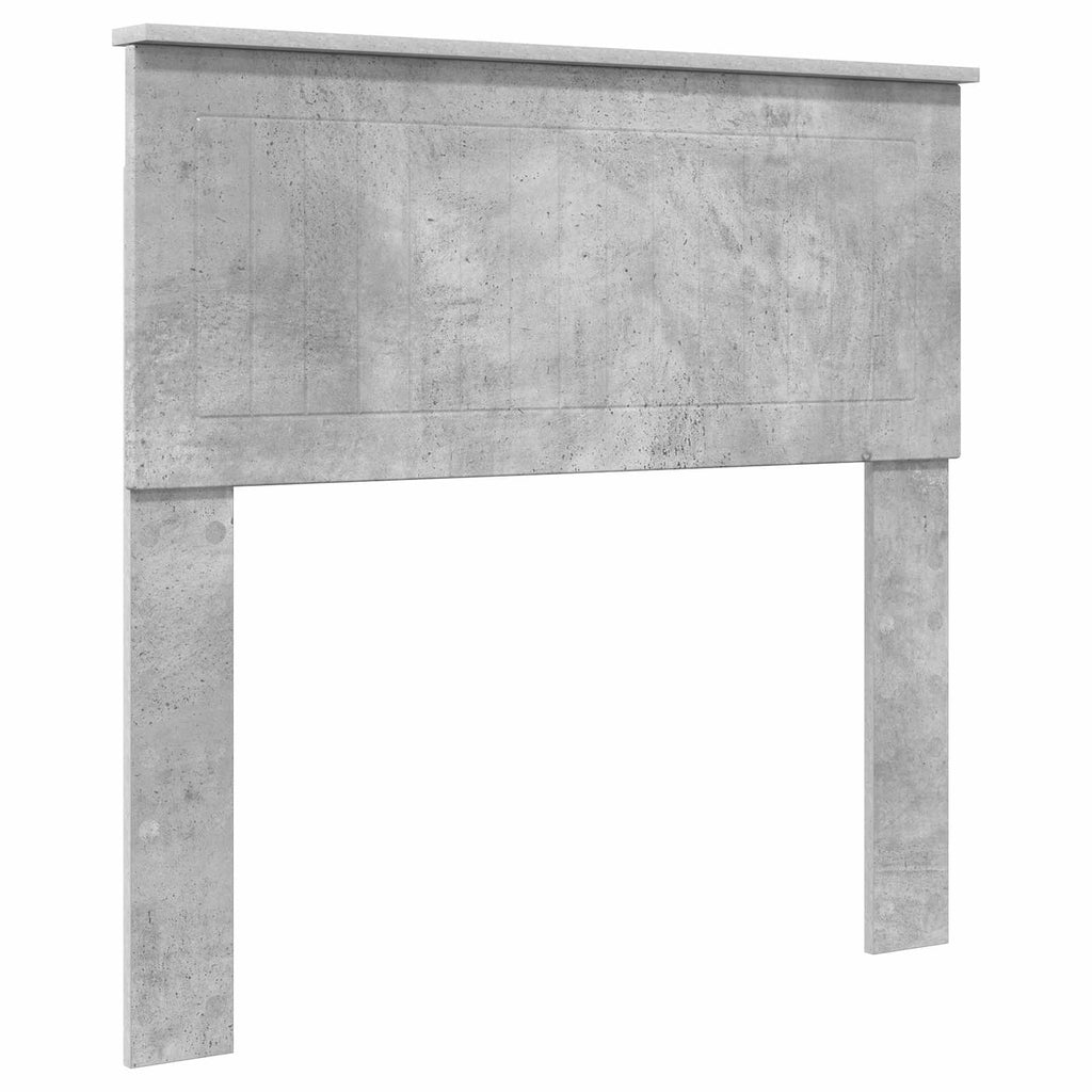 vidaXL Łóżko z miejscem do przechowywania Betonowy szary 90 x 190 cm