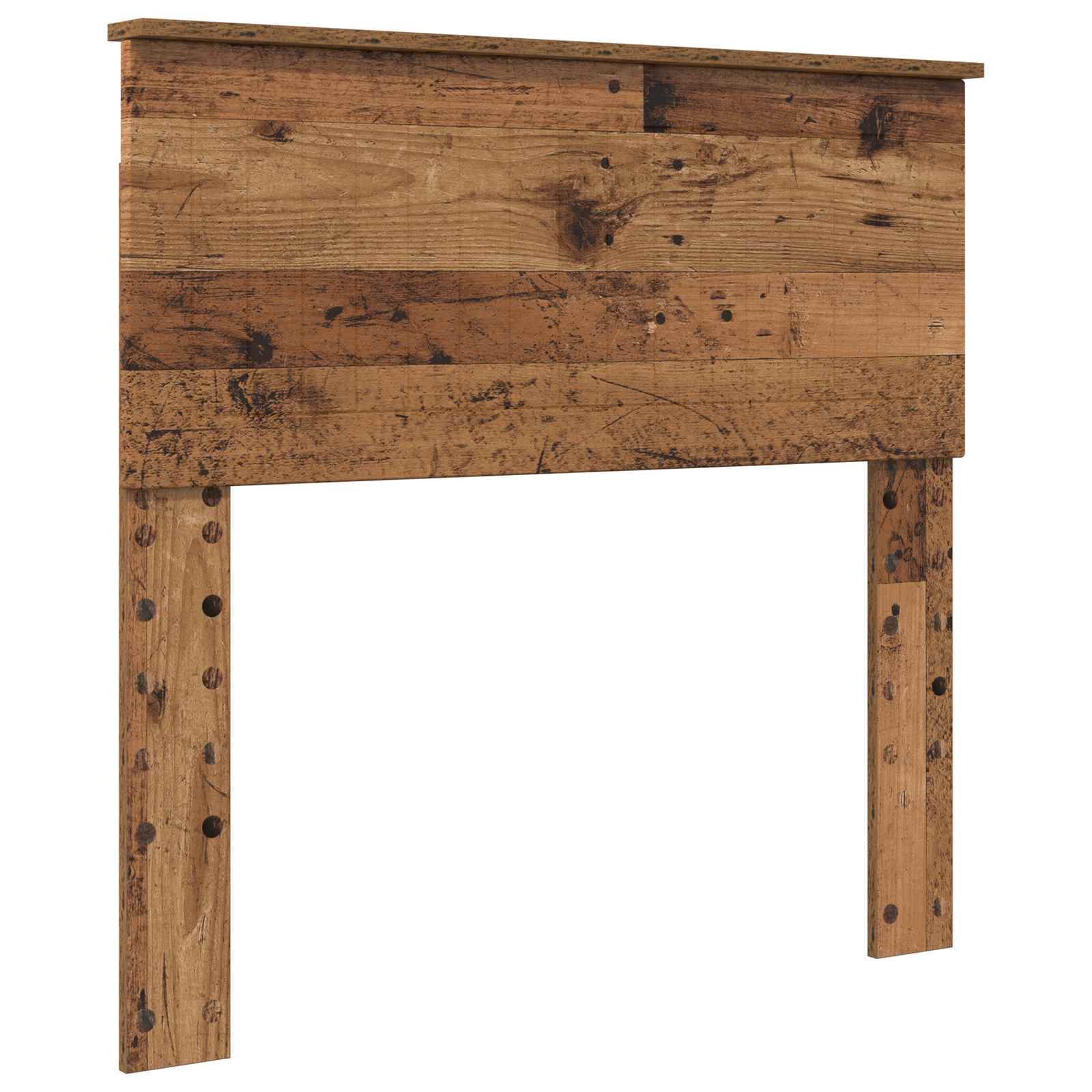 vidaXL Ramka łóżka Stare drewno 90 x 190 cm Materiał drewnopochodny