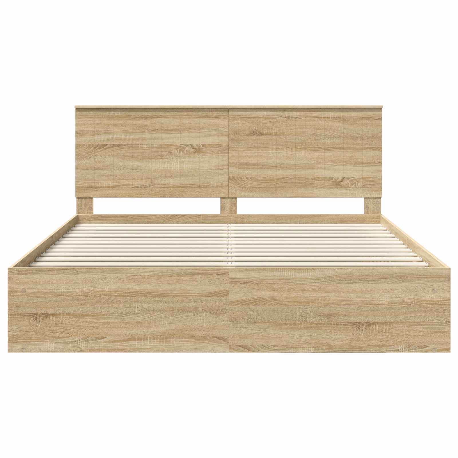 vidaXL Ramka łóżka Sonoma 180 x 200 cm Lite drewno sosnowe