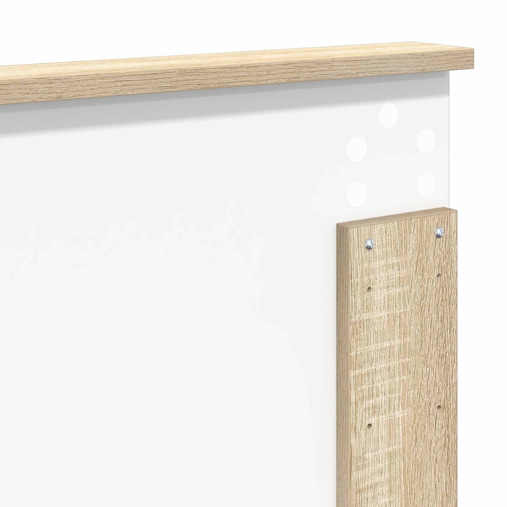 vidaXL Ramka łóżka Sonoma 120 x 190 cm Lite drewno sosnowe