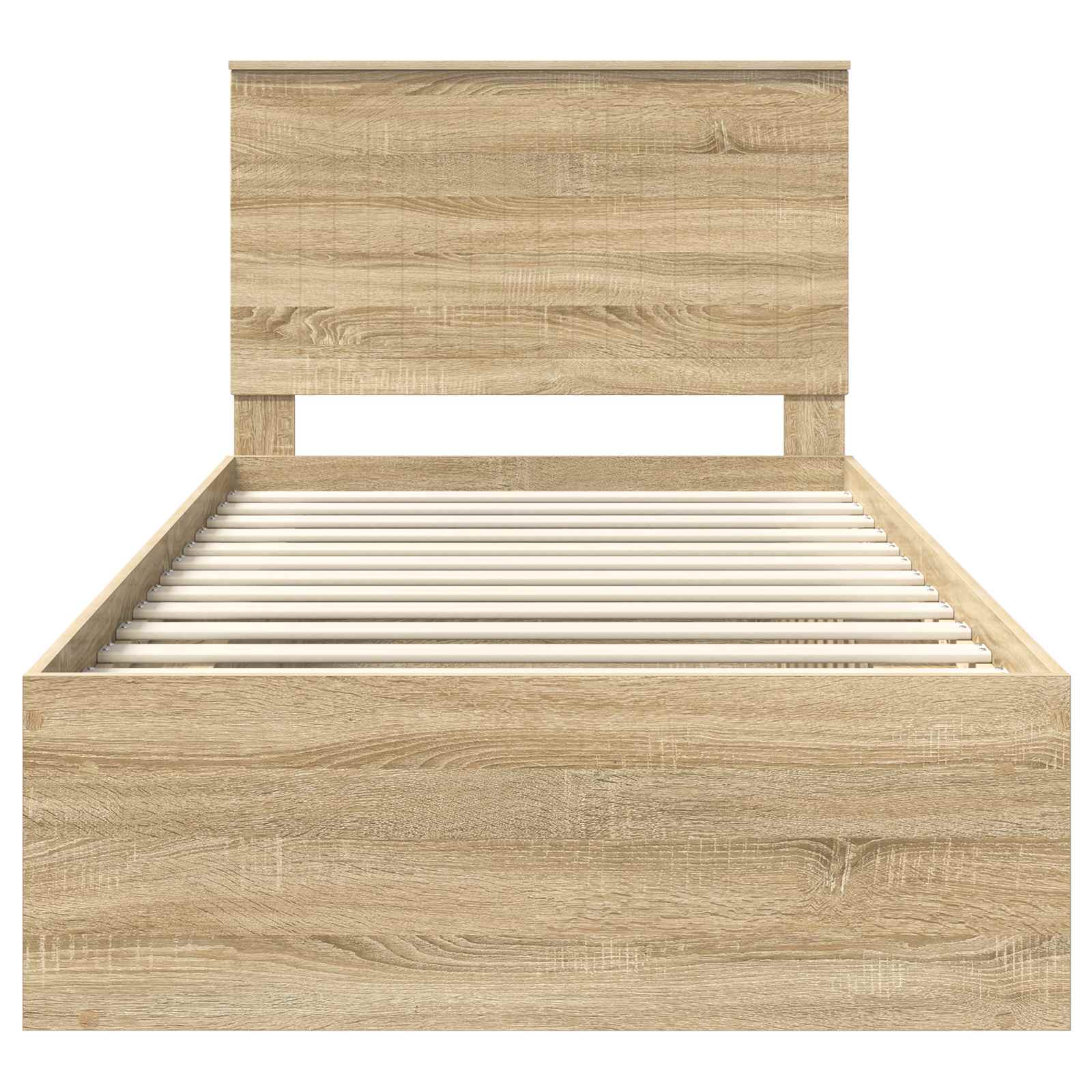 vidaXL Ramka łóżka Sonoma 100 x 200 cm Lite drewno sosnowe