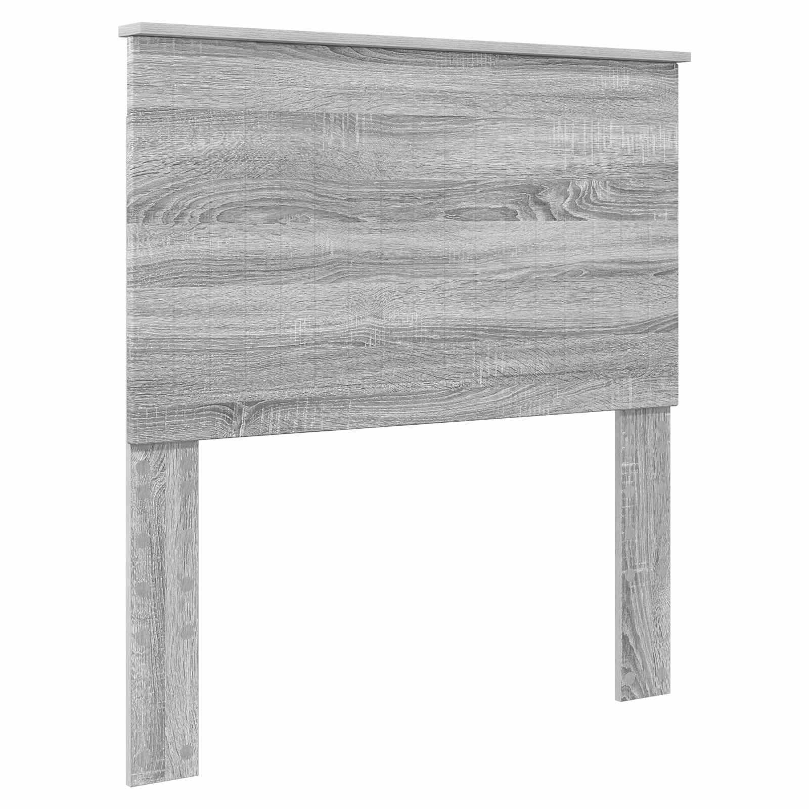 vidaXL Ramka łóżka Szary Sonoma 90 x 190 cm Lite drewno sosnowe