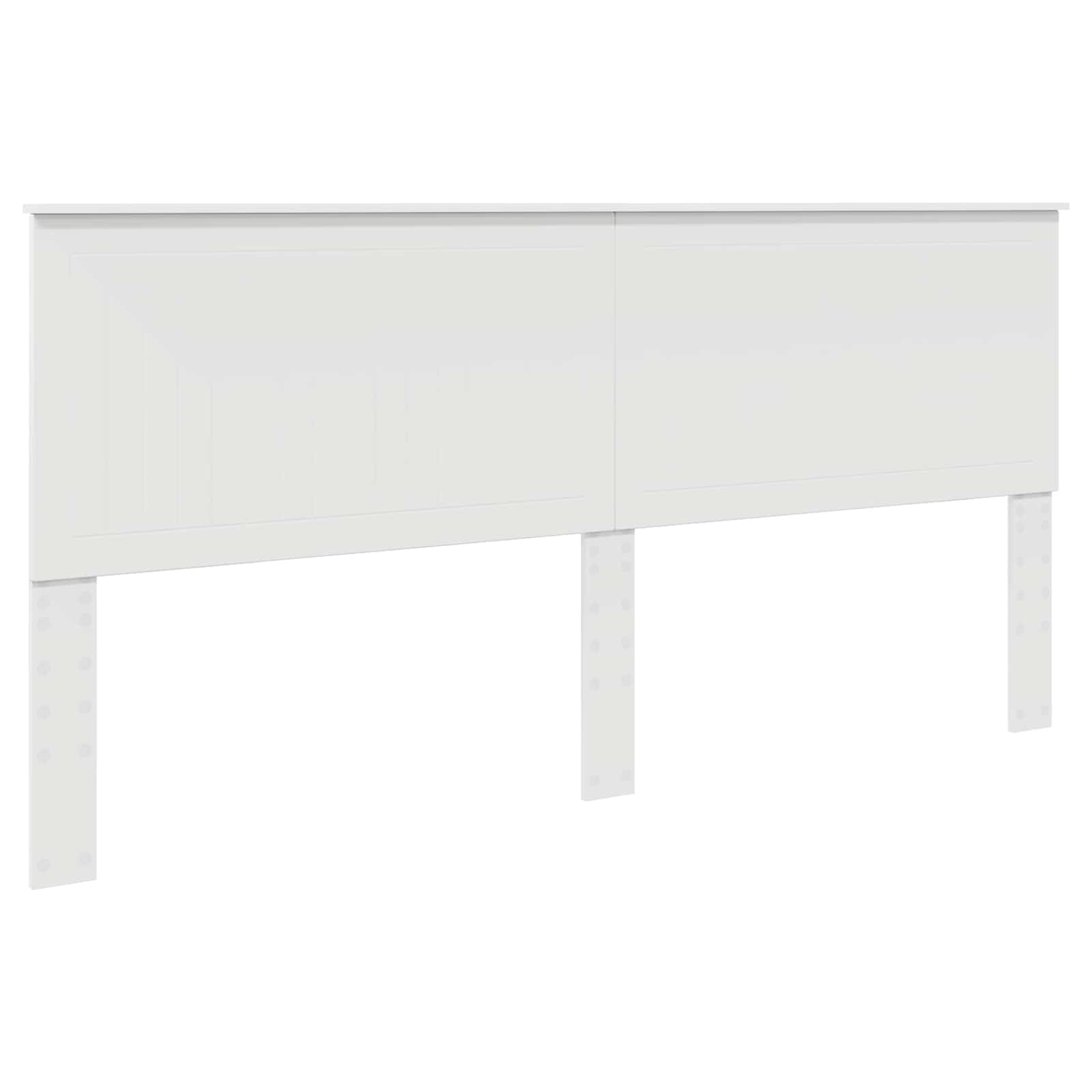 vidaXL Ramka łóżka z szufladą Biały 200 x 200 cm Drewno inżynieryjne