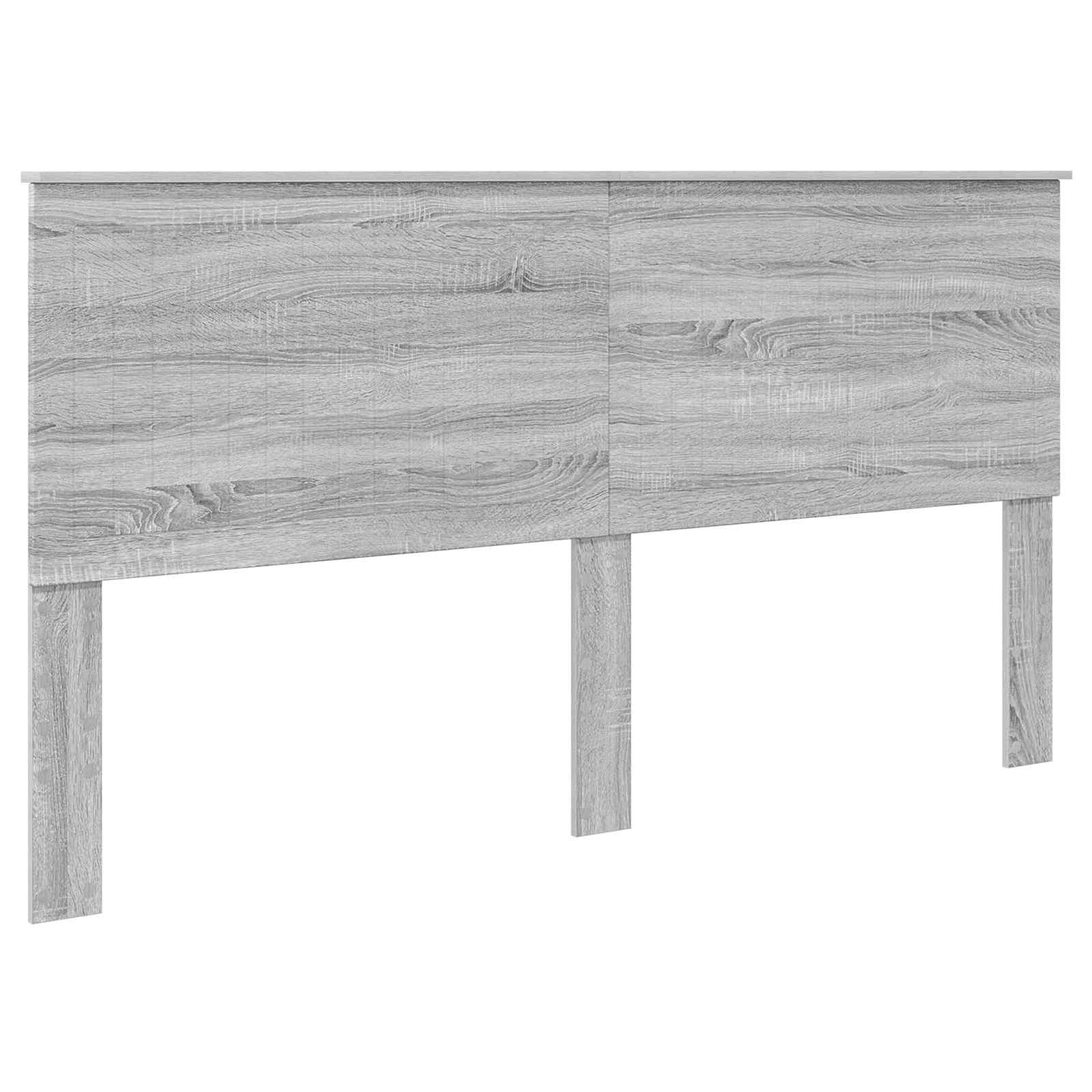 vidaXL Ramka łóżka Szary Sonoma 180 x 200 cm Drewno inżynieryjne