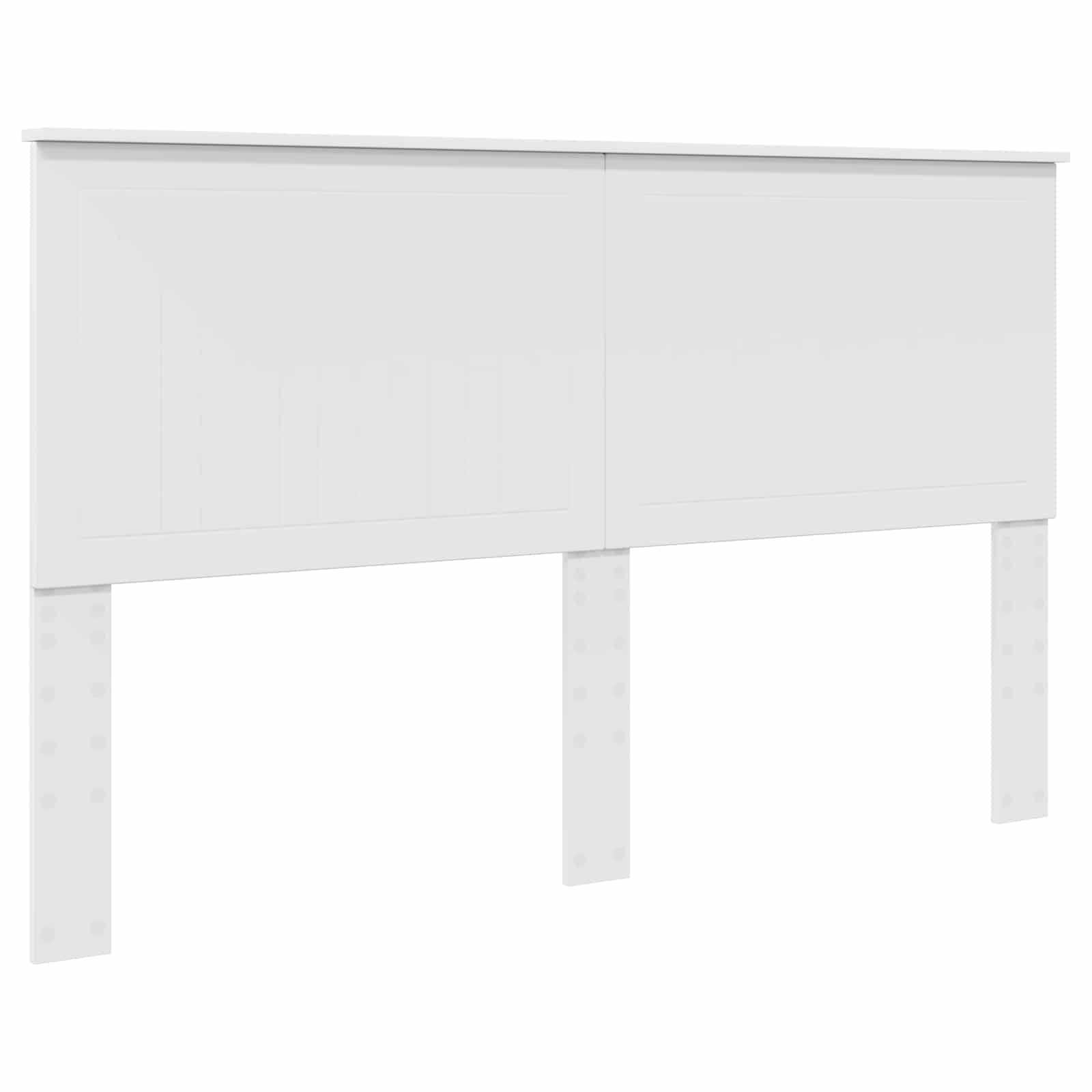vidaXL Ramka łóżka z szufladą Biały 160 x 200 cm Drewno inżynieryjne