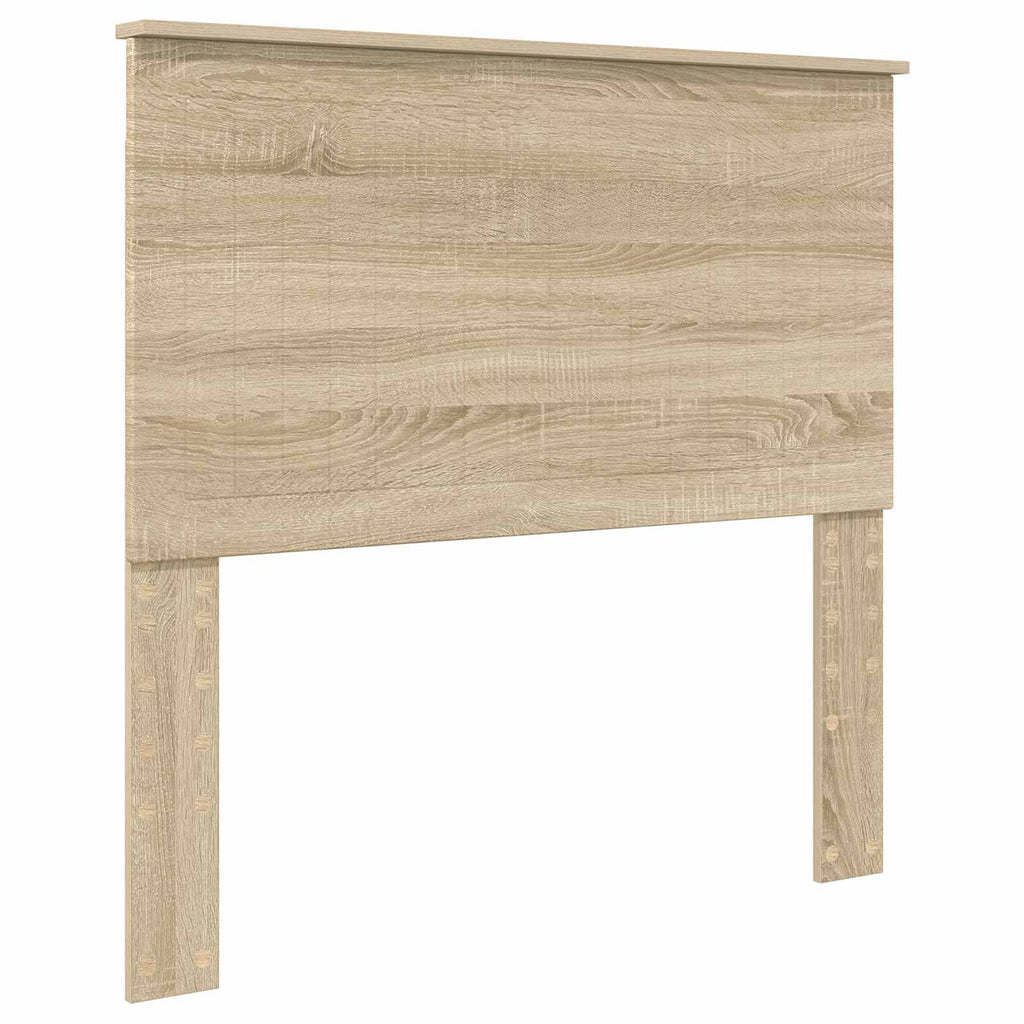vidaXL Ramka łóżka Dąb Sonoma 100 x 200 cm Drewno inżynieryjne