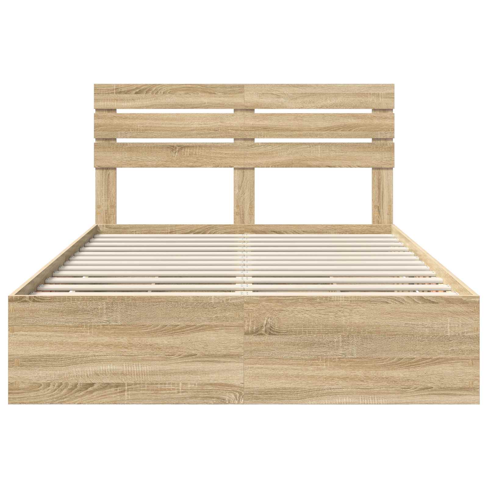 vidaXL Ramka łóżka Dąb Sonoma 160 x 200 cm Drewno inżynieryjne