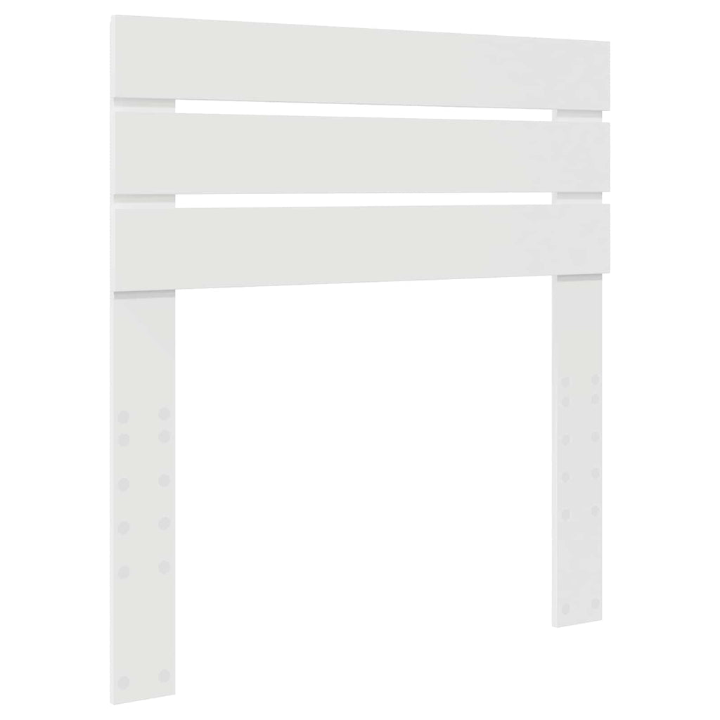 vidaXL Ramka łóżka z szufladą Biały 75 x 190 cm Drewno inżynieryjne