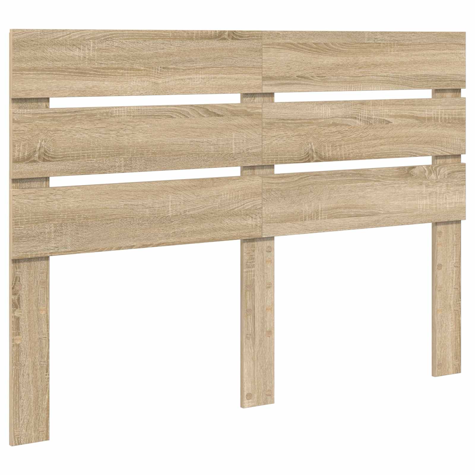 vidaXL Ramka łóżka Sonoma 140 x 190 cm Lite drewno sosnowe
