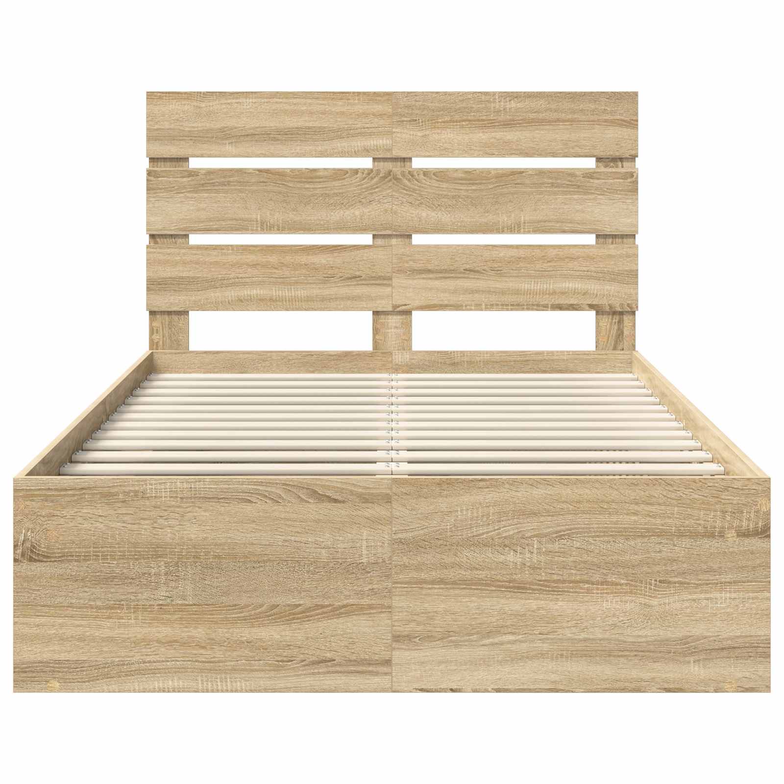 vidaXL Ramka łóżka Sonoma 120 x 200 cm Lite drewno sosnowe