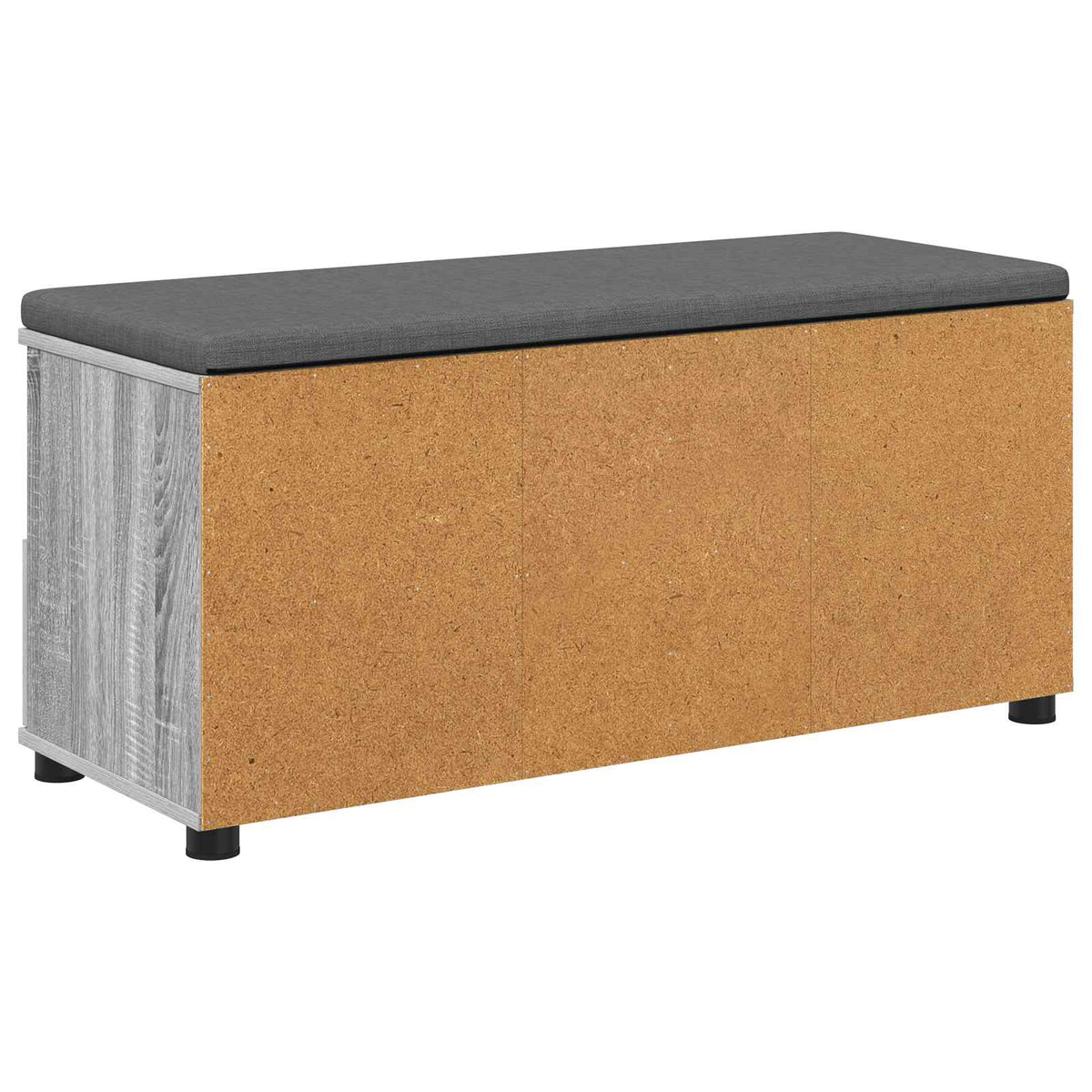 vidaXL Ławka w przedpokoju Szary Sonoma 100 x 38 x 46 cm