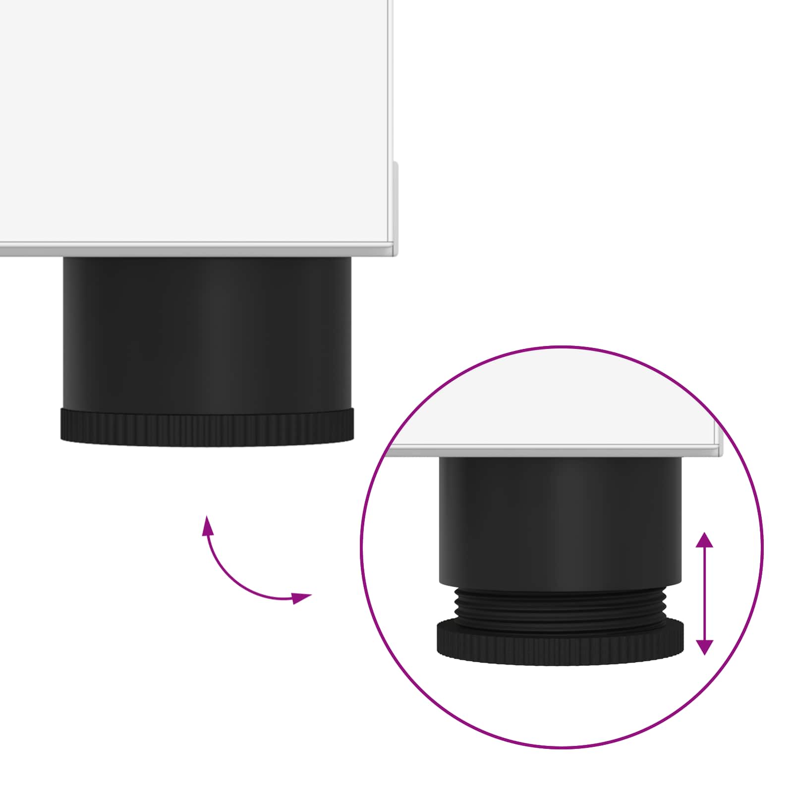 vidaXL Ławka w przedpokoju z poduszką z półką Biały 80 x 38 x 46 cm