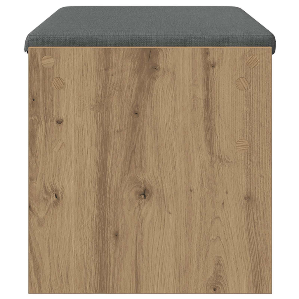 vidaXL Ławka w przedpokoju Dąb rzemieślniczy 83 x 38 x 40 cm