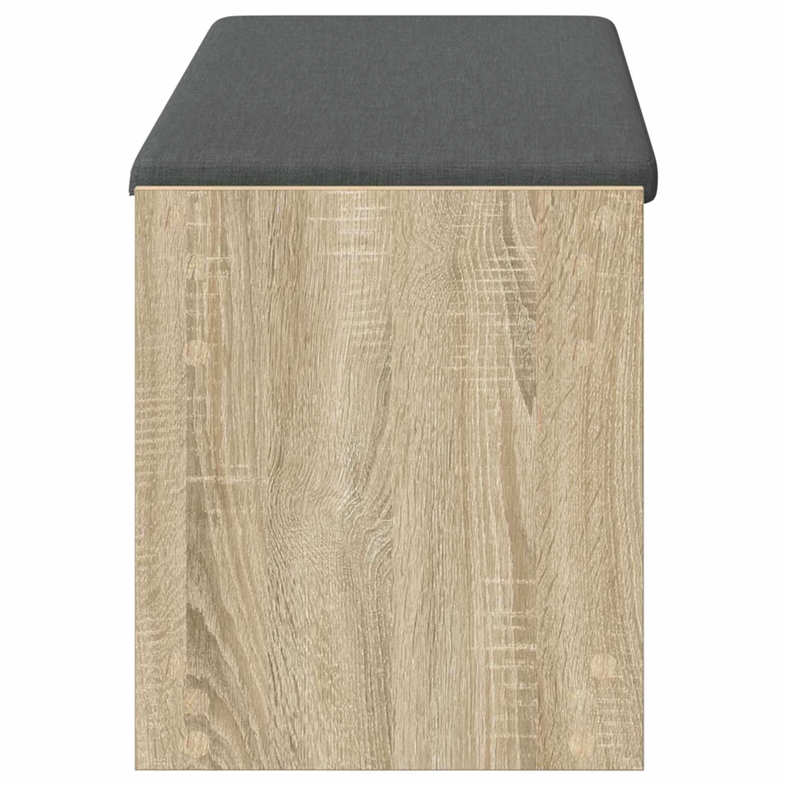 vidaXL Ławka w przedpokoju z poduszką Dąb Sonoma 103 x 38 x 45 cm