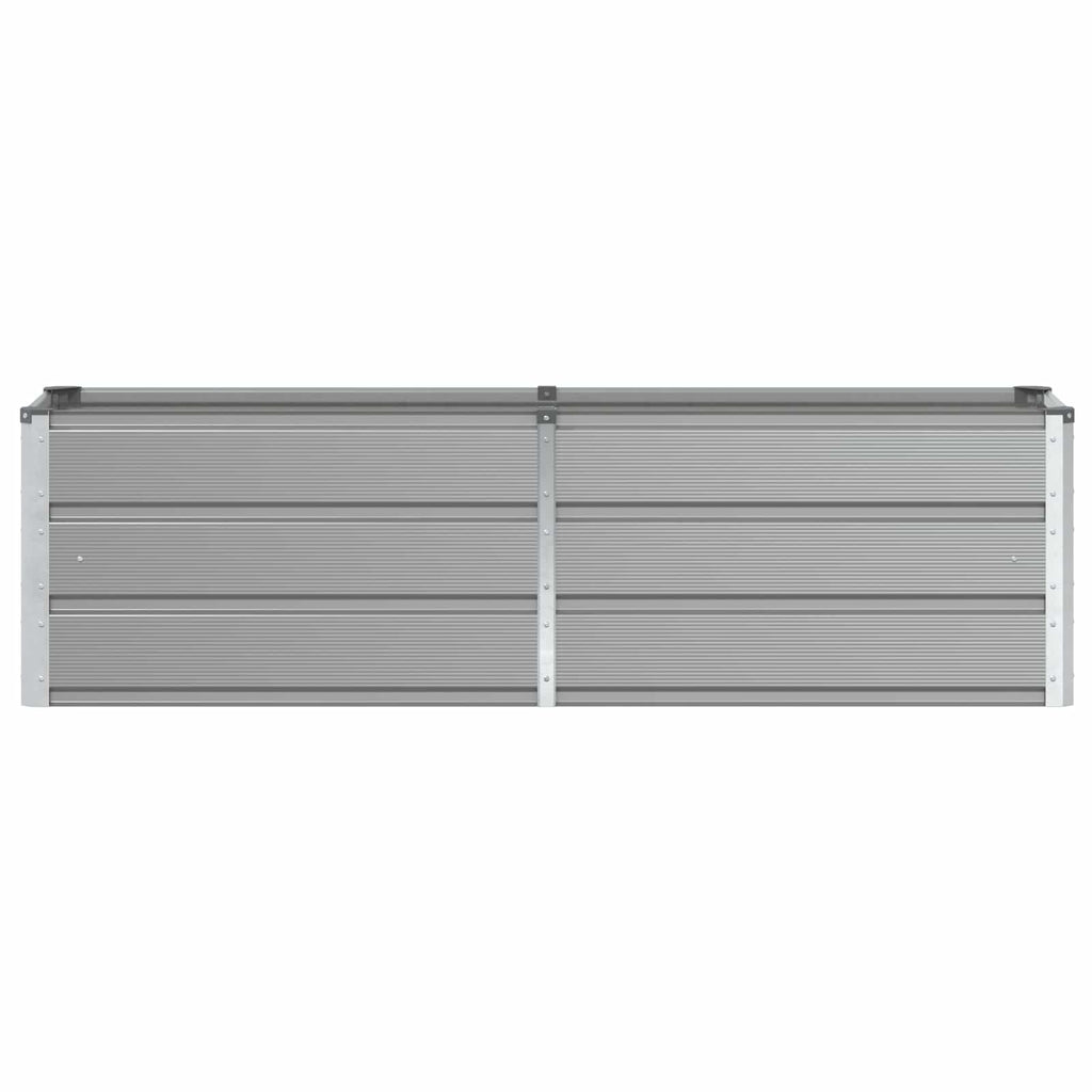 vidaXL Donica Jasnoszary 160 x 40 x 45 cm Stal
