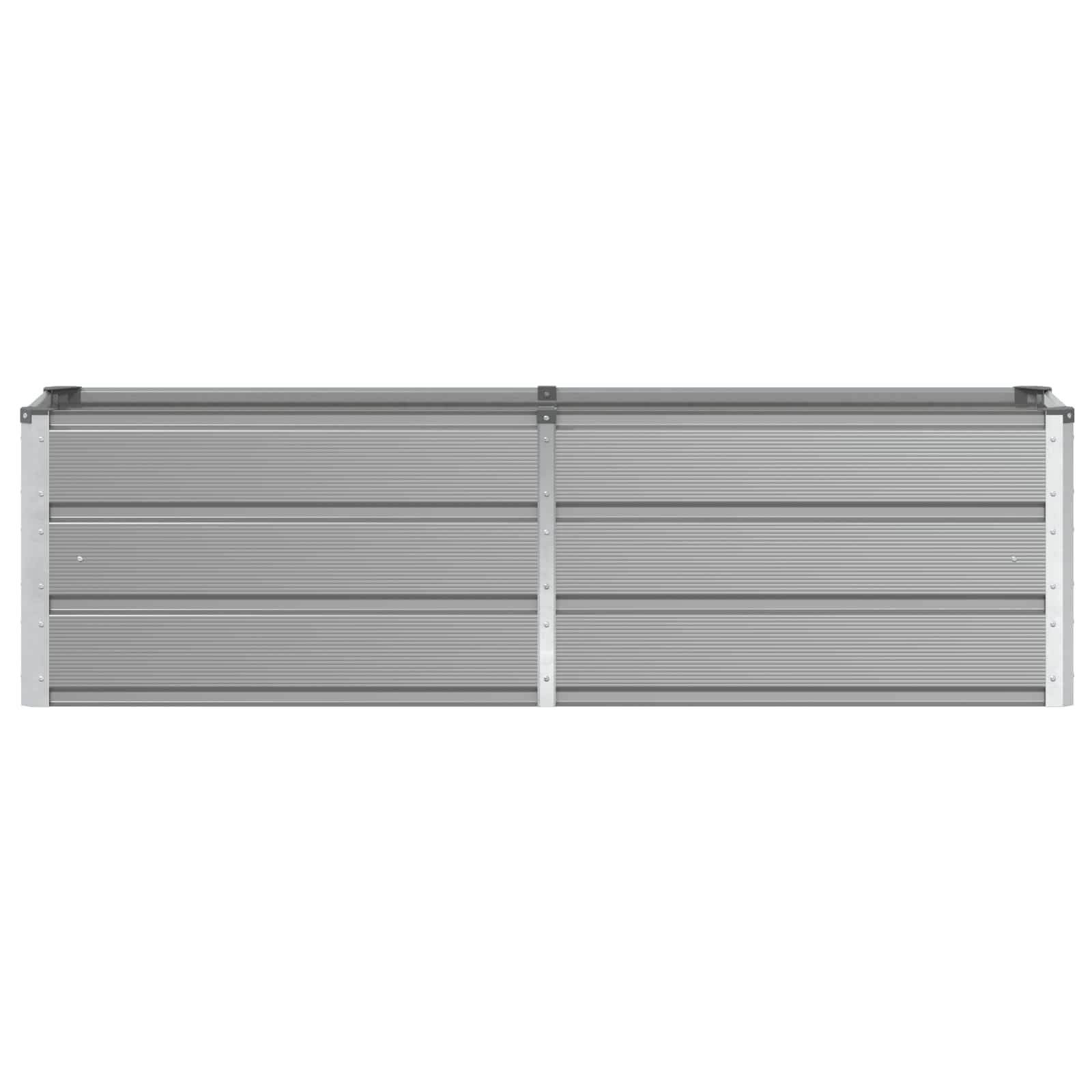 vidaXL Donica Jasnoszary 160 x 40 x 45 cm Stal