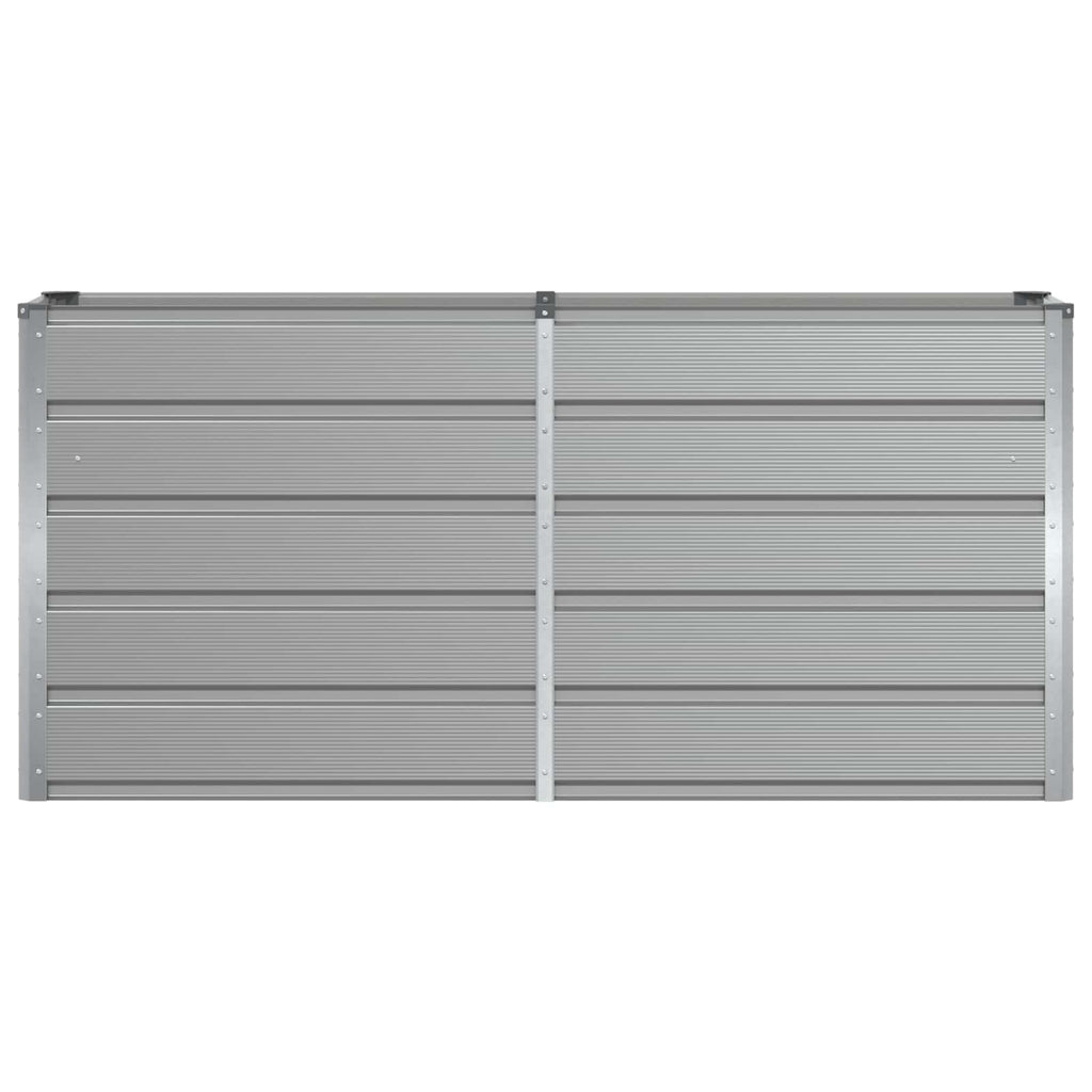 vidaXL Donica Jasnoszary 160 x 40 x 75 cm Stal