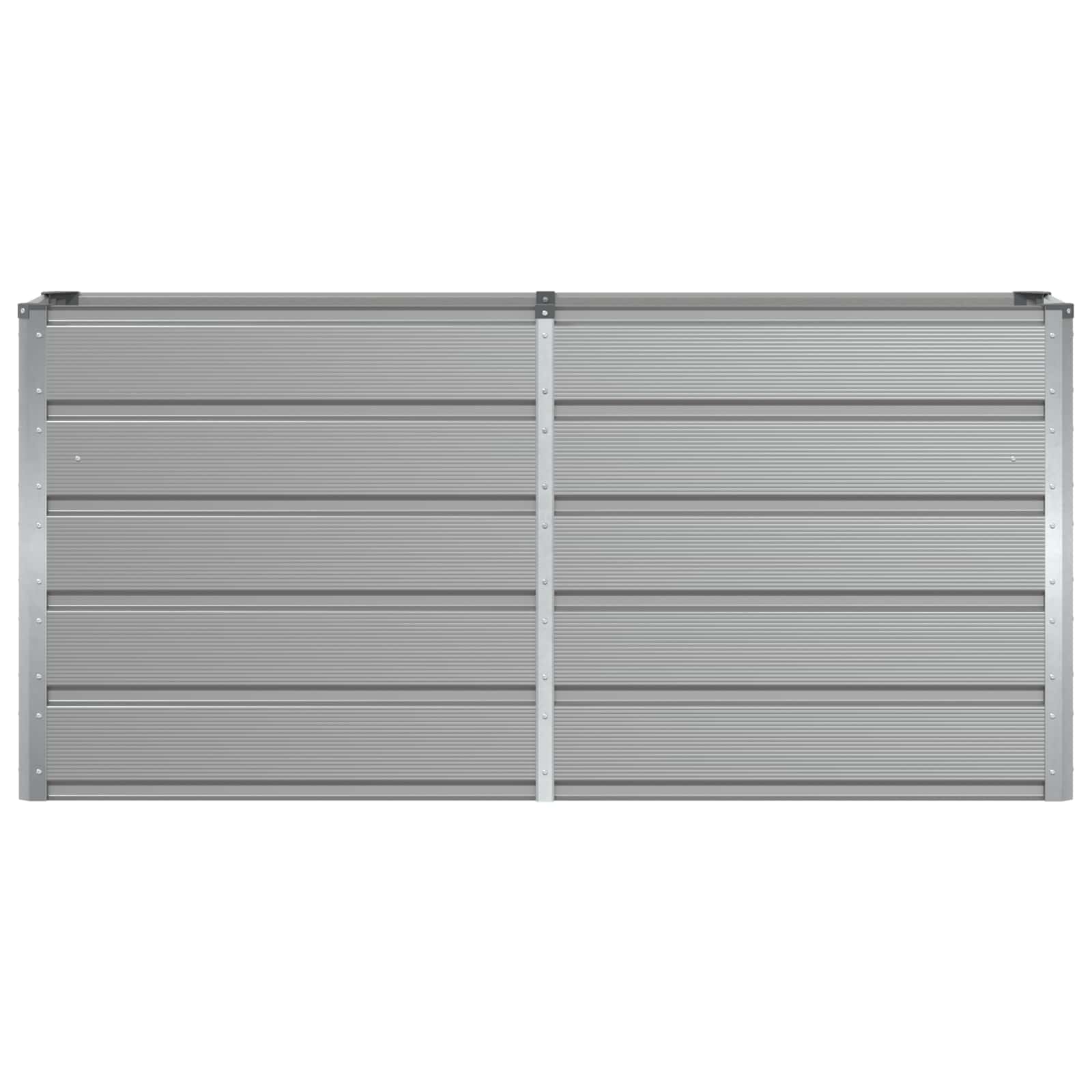 vidaXL Donica Jasnoszary 160 x 40 x 75 cm Stal