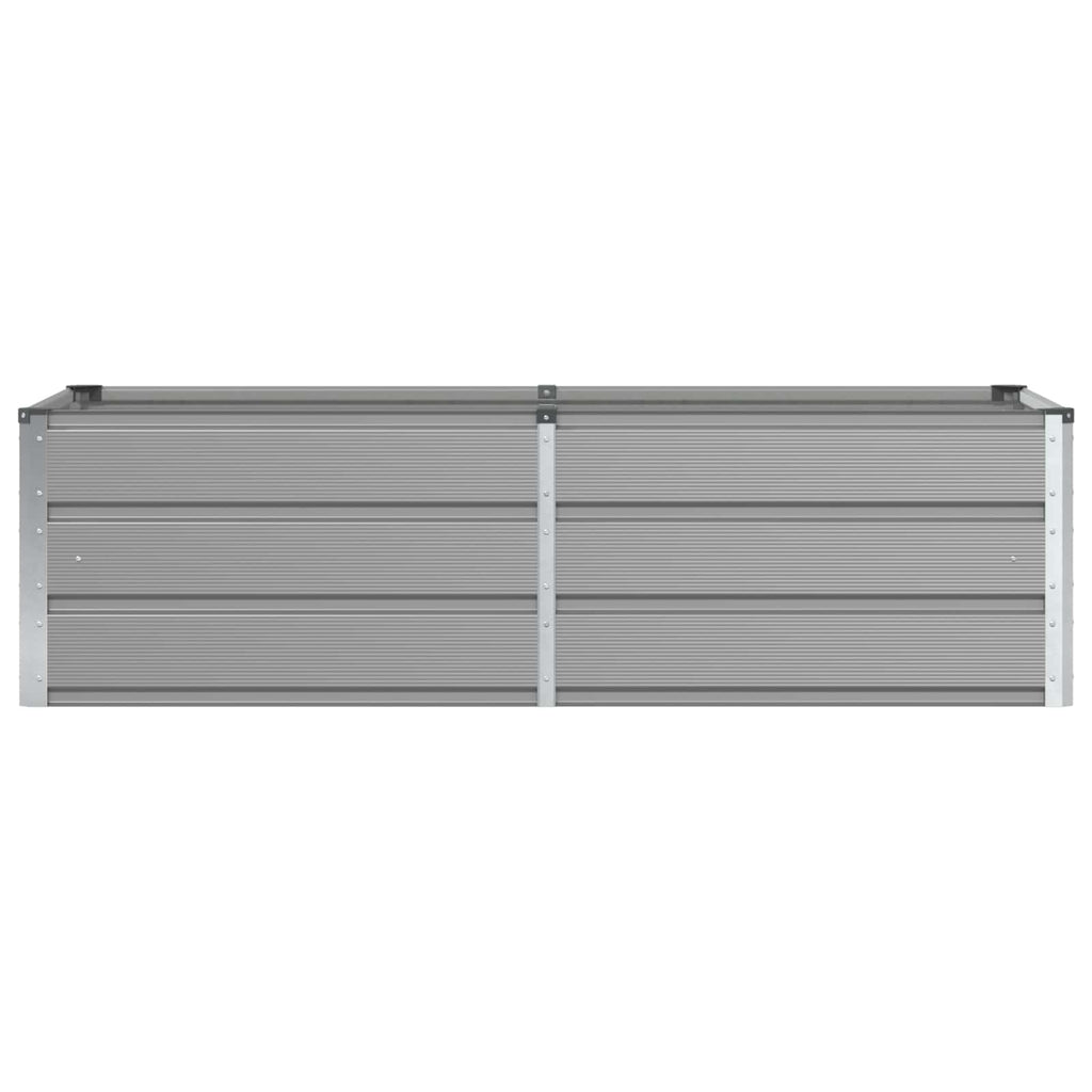 vidaXL Donica Jasnoszary 160 x 80 x 45 cm Stal