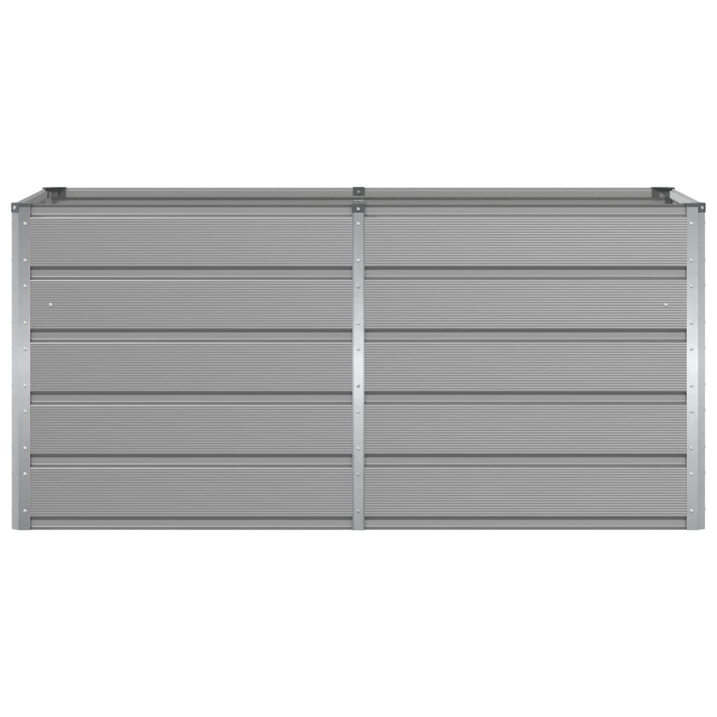 vidaXL Donica Jasnoszary 160 x 80 x 75 cm Stal