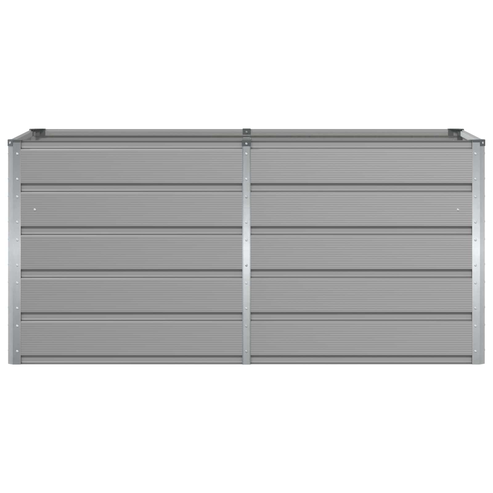 vidaXL Donica Jasnoszary 160 x 80 x 75 cm Stal