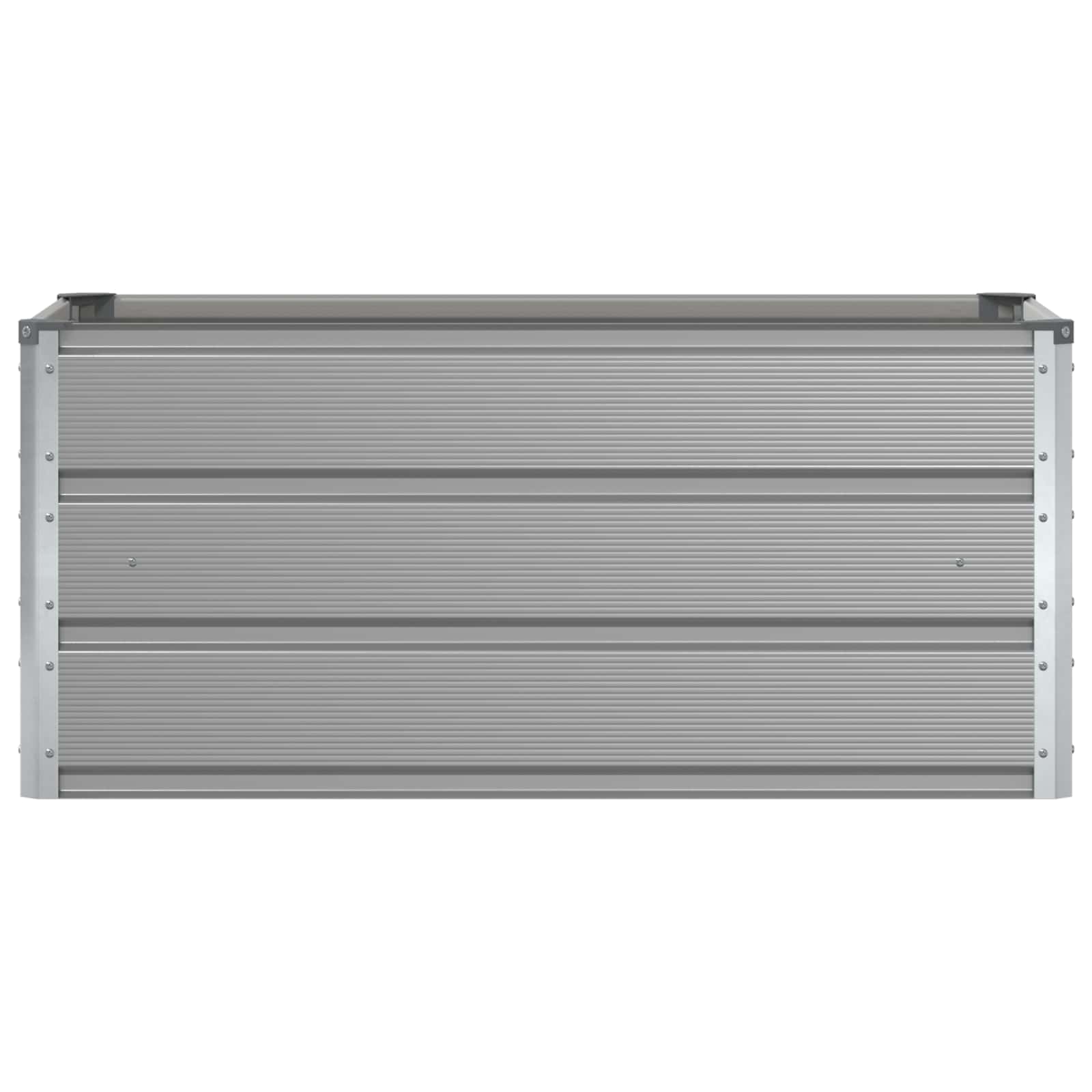 vidaXL Donica Jasnoszary 100 x 50 x 45 cm Stal Galwanizowana