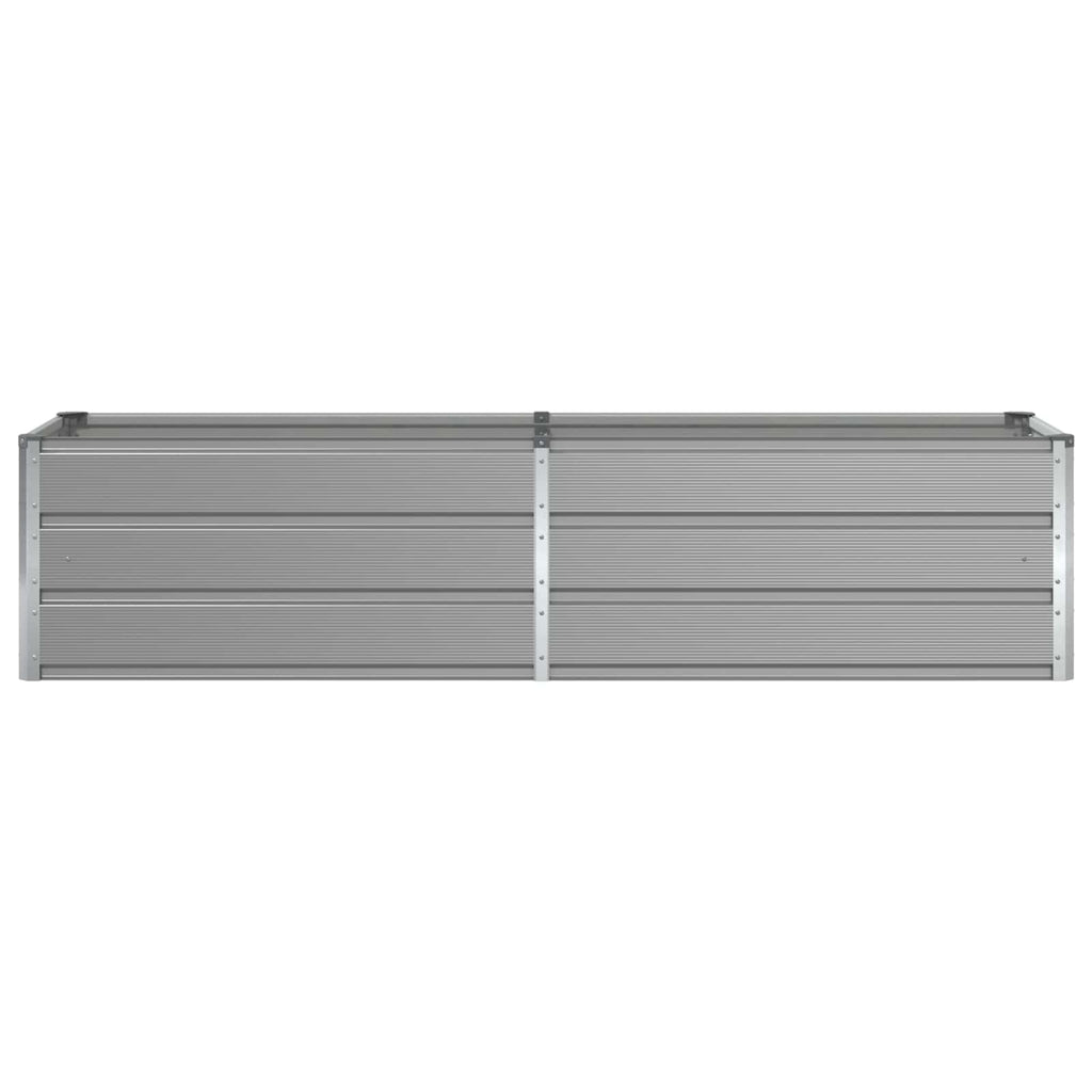 vidaXL Donica Jasnoszary 195 x 50 x 45 cm Stal Galwanizowana