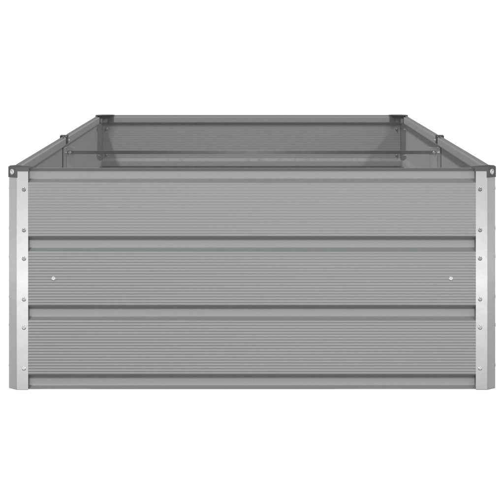 vidaXL Donica Jasnoszary 195 x 100 x 45 cm Stal Galwanizowana