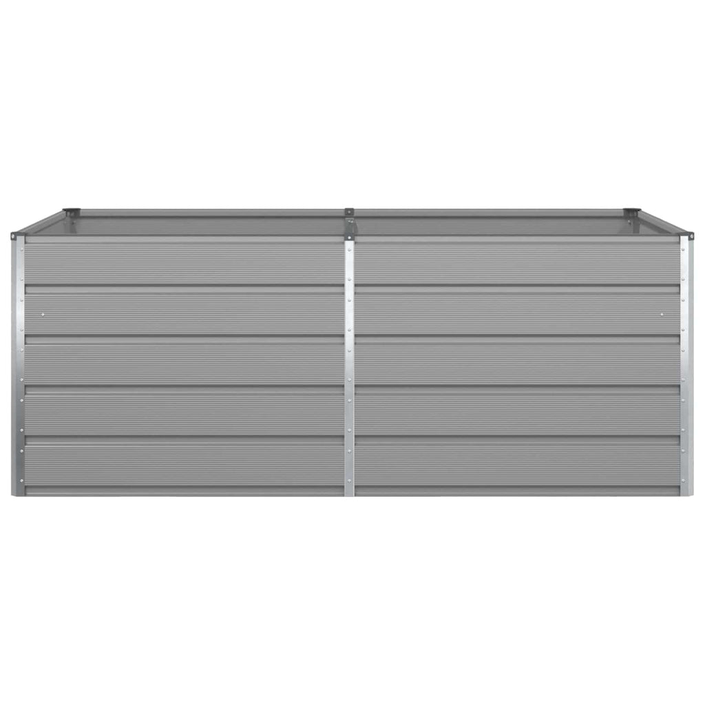 vidaXL Donica Jasnoszary 195 x 100 x 75 cm Stal Galwanizowana