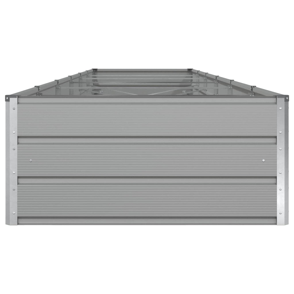vidaXL Donica Jasnoszary 580 x 100 x 45 cm Stal Galwanizowana