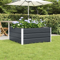 vidaXL Donica Antracyt 100 x 100 x 45 cm Stal