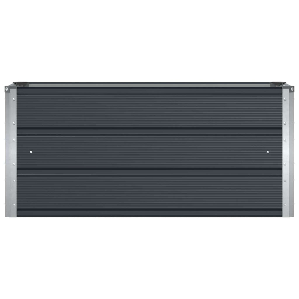 vidaXL Donica Antracyt 100 x 40 x 45 cm Stal