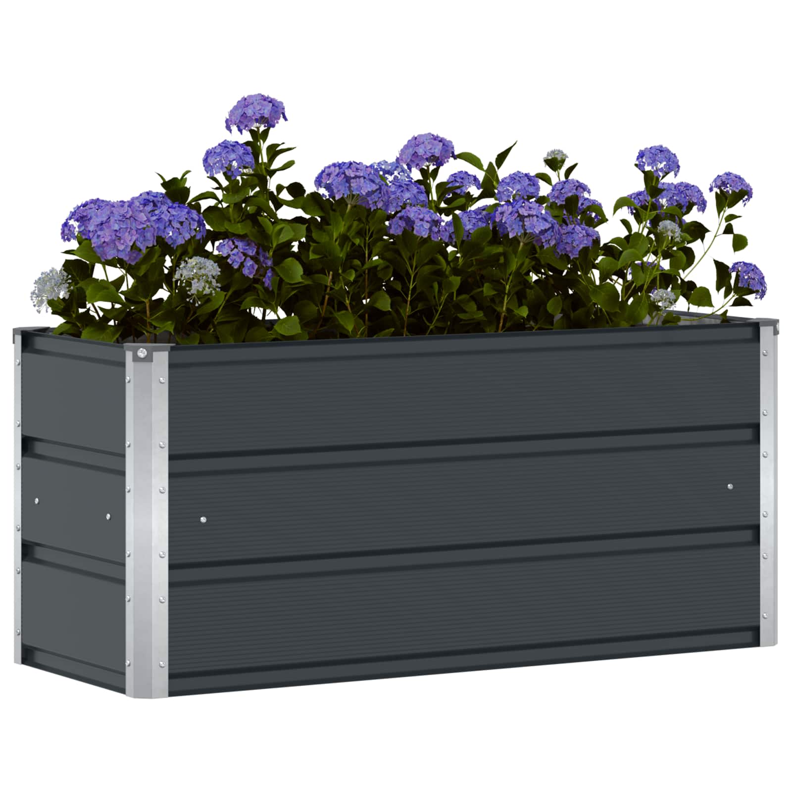 vidaXL Donica Antracyt 100 x 40 x 45 cm Stal
