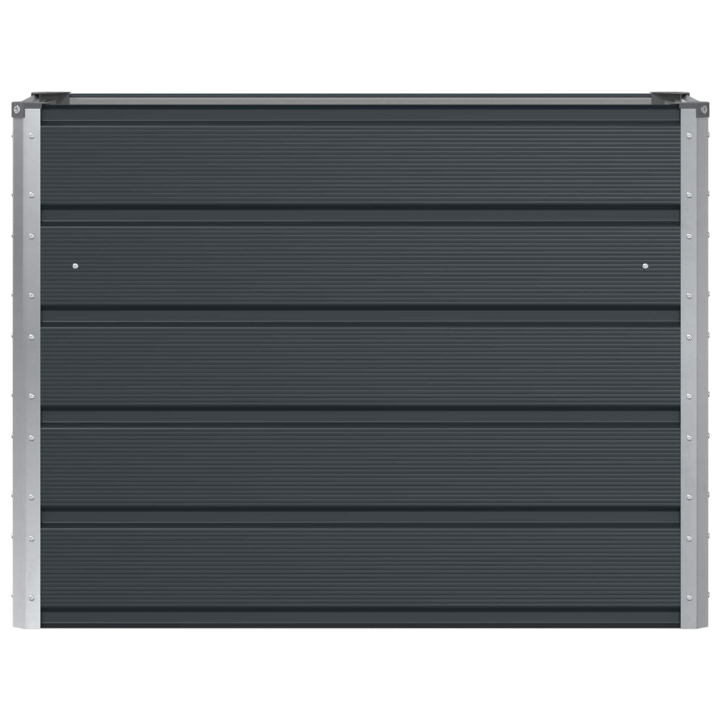 vidaXL Donica Antracyt 100 x 40 x 75 cm Stal