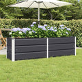 vidaXL Donica Antracyt 160 x 40 x 45 cm Stal