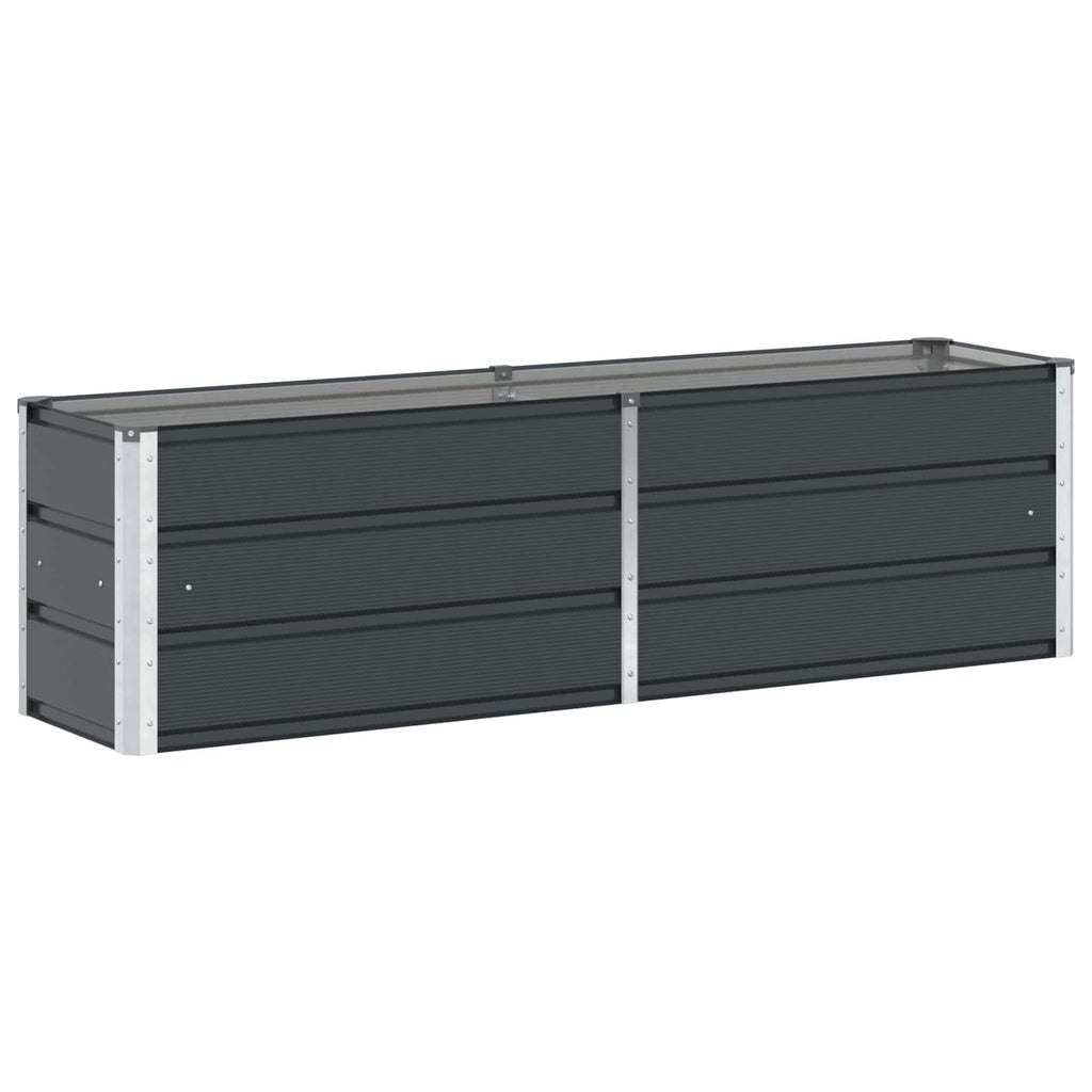 vidaXL Donica Antracyt 160 x 40 x 45 cm Stal