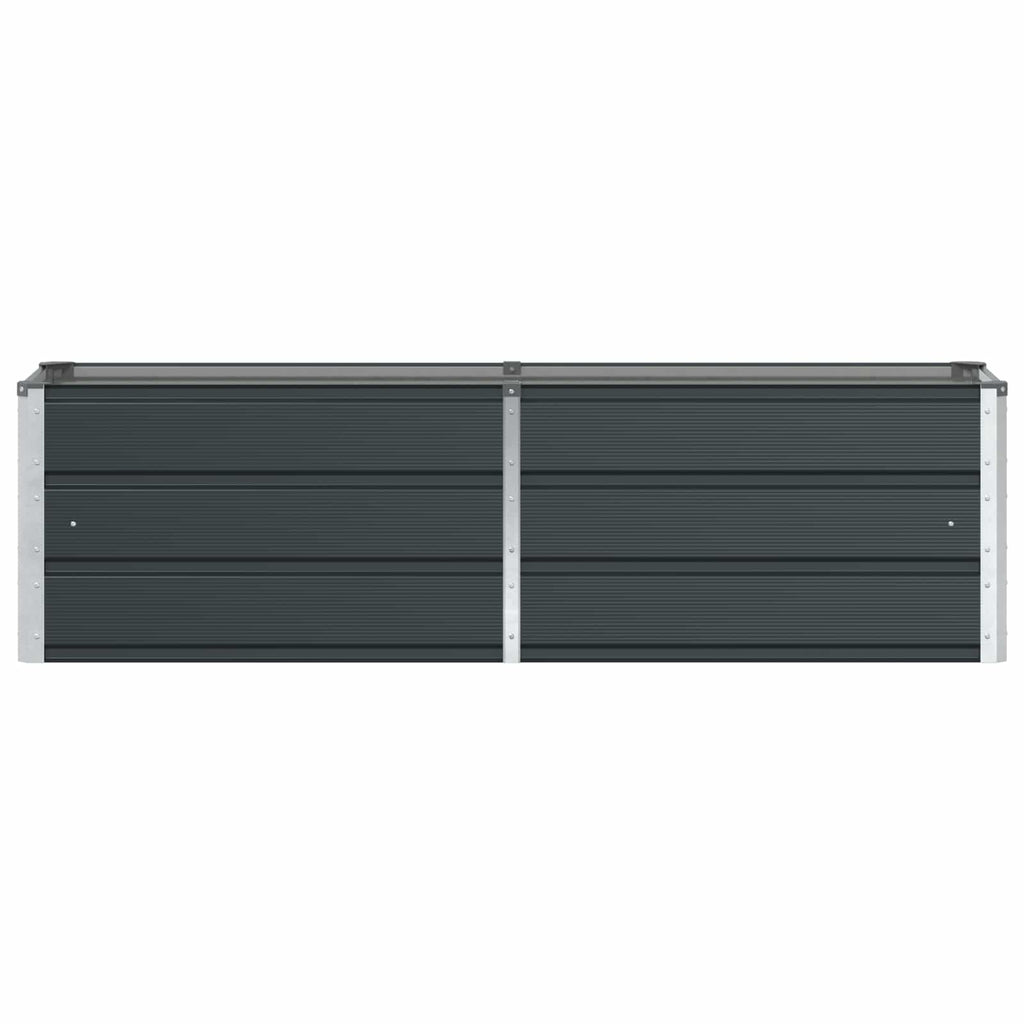 vidaXL Donica Antracyt 160 x 40 x 45 cm Stal