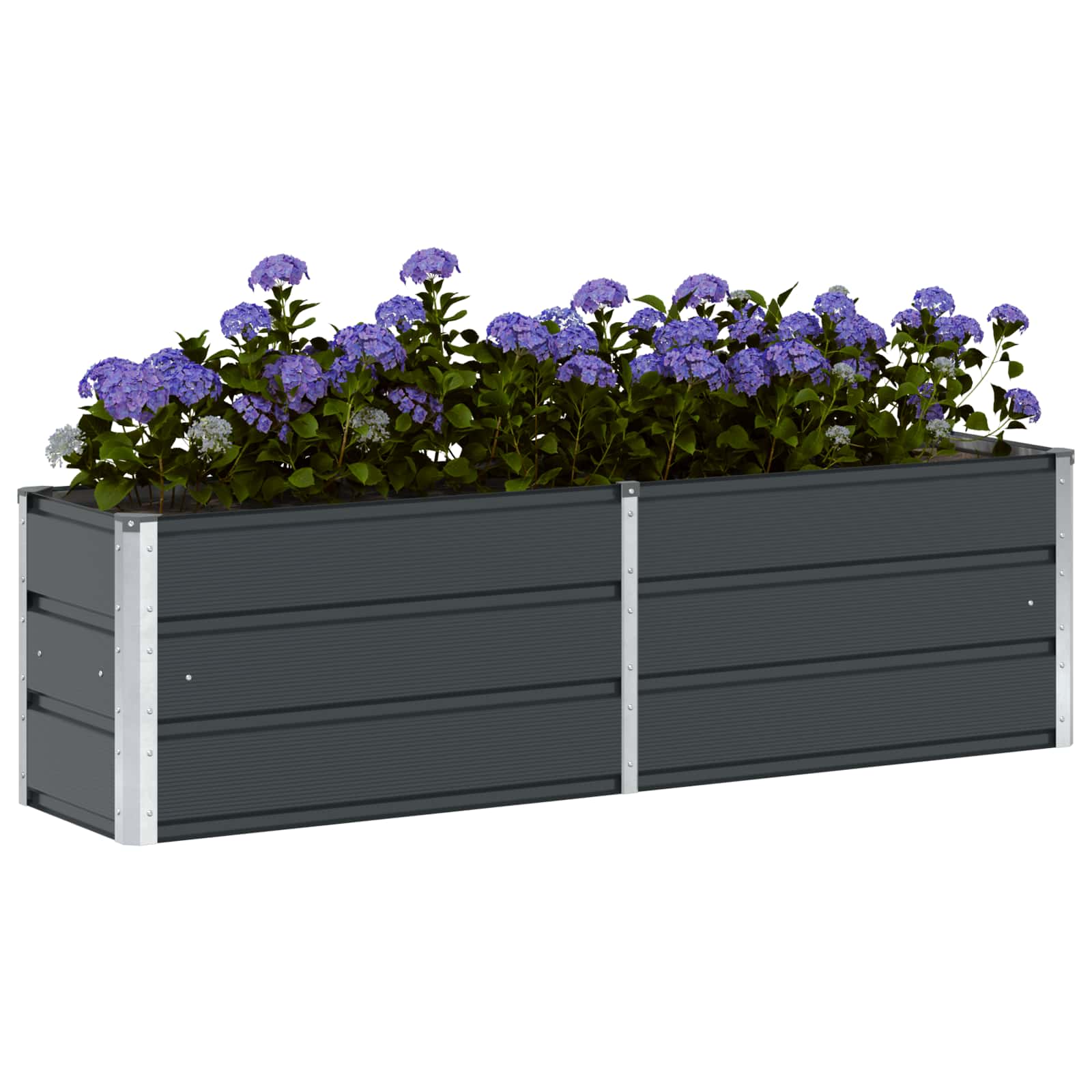 vidaXL Donica Antracyt 160 x 40 x 45 cm Stal