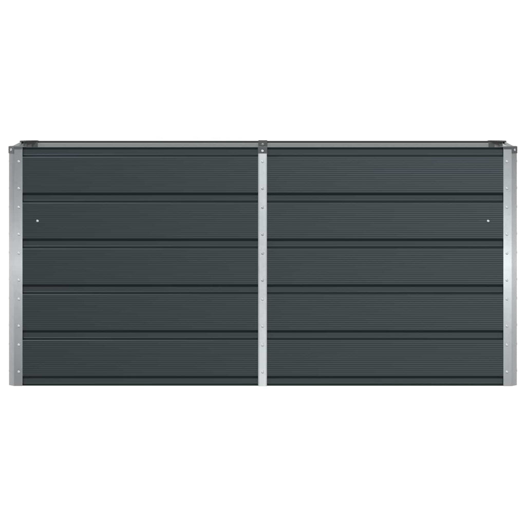 vidaXL Donica Antracyt 160 x 40 x 75 cm Stal