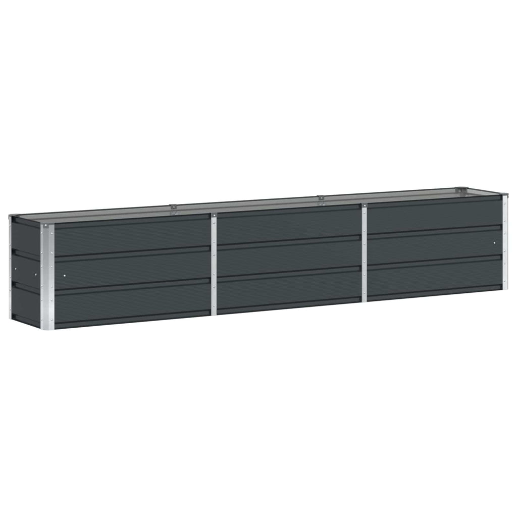 vidaXL Donica Antracyt 240 x 40 x 45 cm Stal