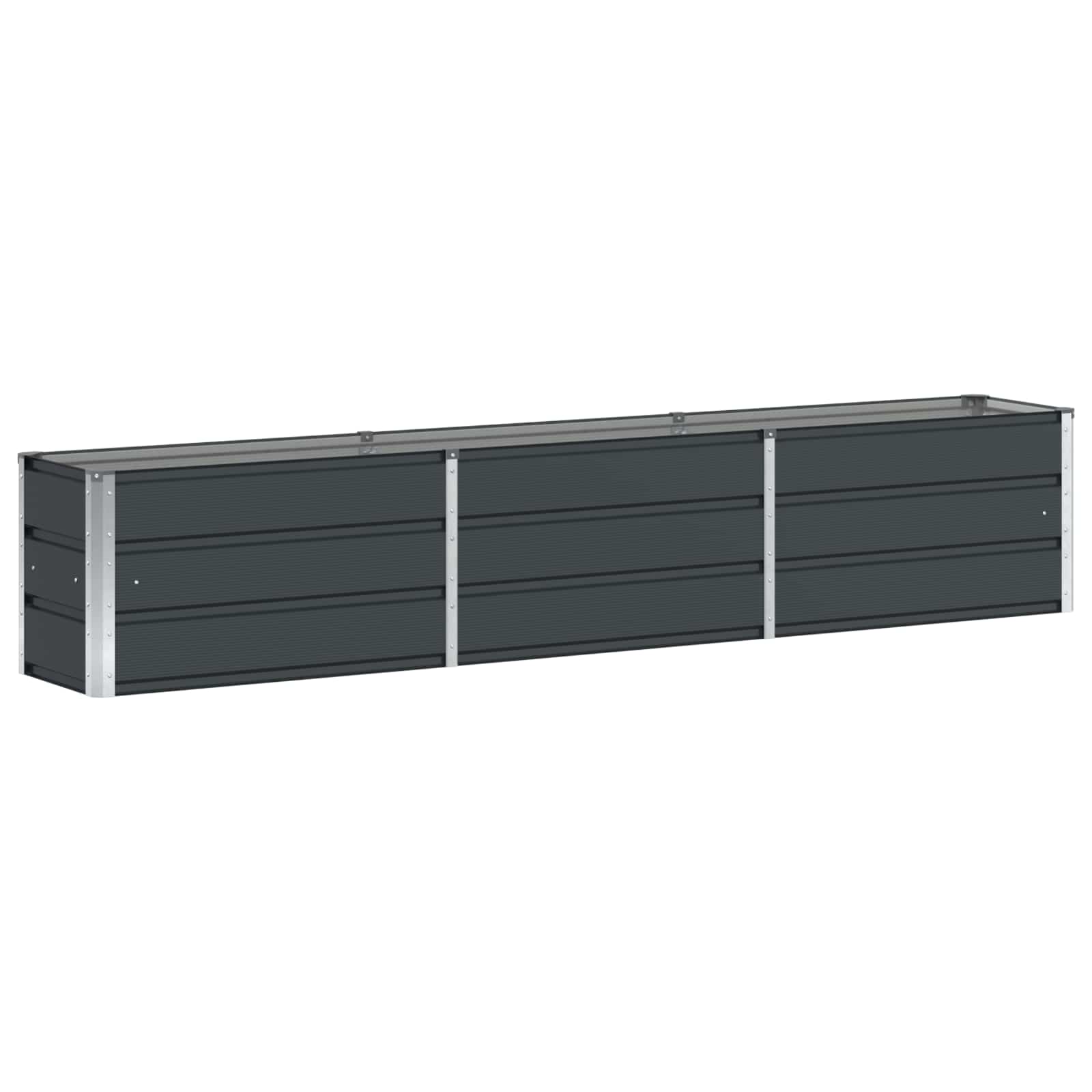 vidaXL Donica Antracyt 240 x 40 x 45 cm Stal