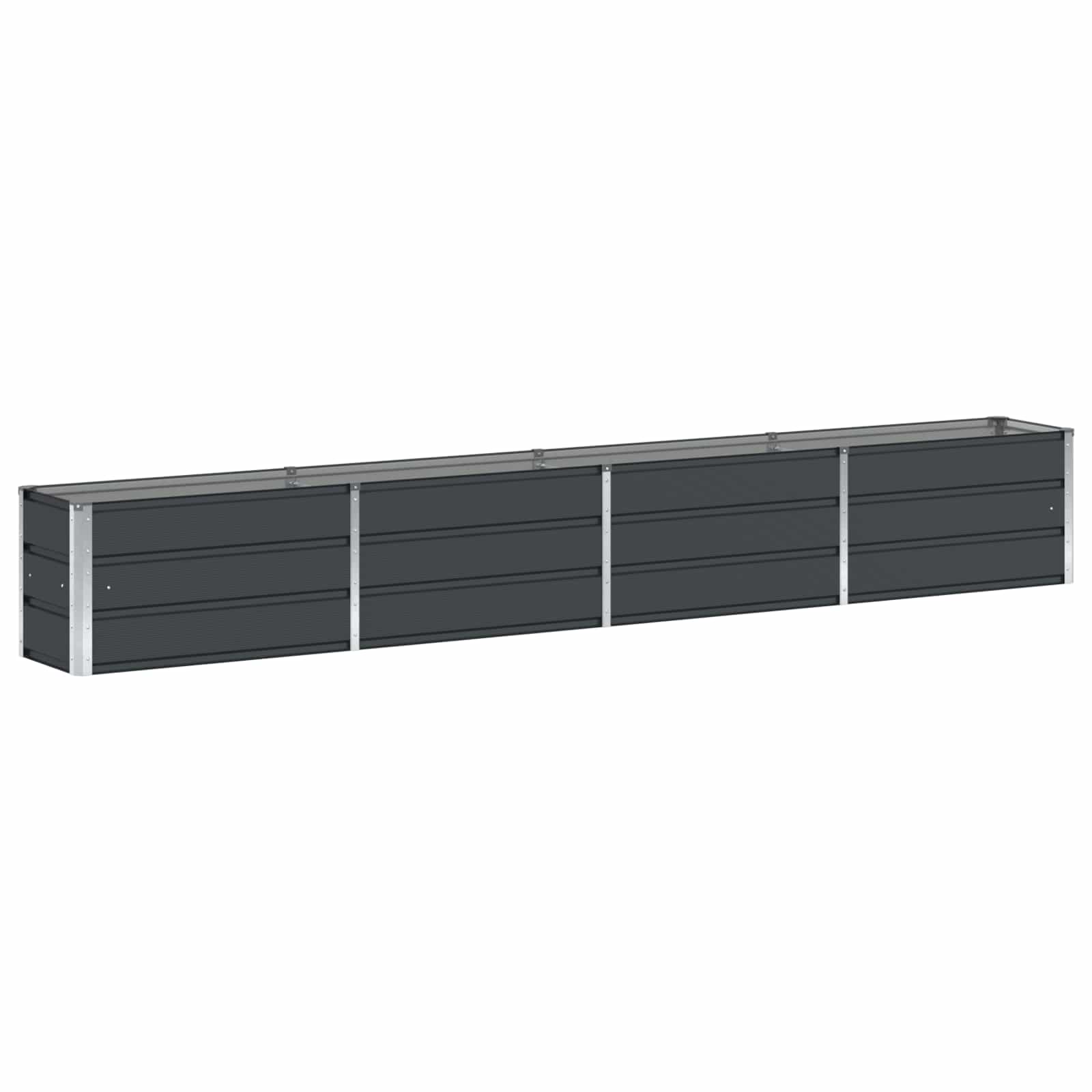 vidaXL Donica Antracyt 320 x 40 x 45 cm Stal