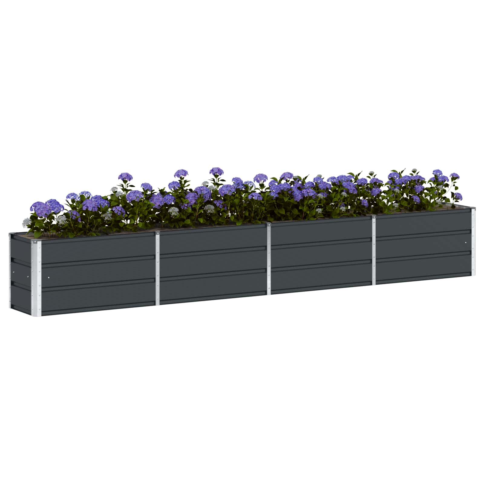 vidaXL Donica Antracyt 320 x 40 x 45 cm Stal
