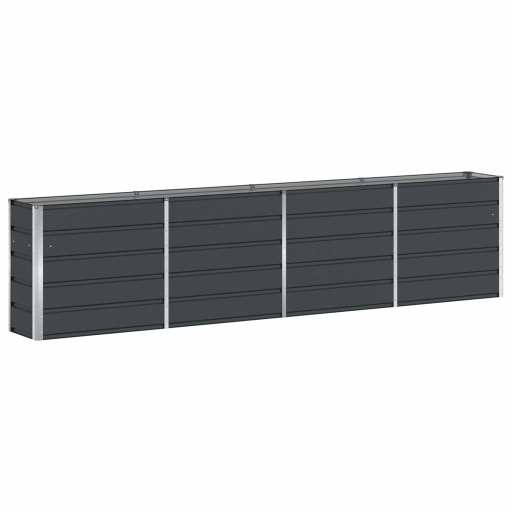 vidaXL Donica Antracyt 320 x 40 x 75 cm Stal