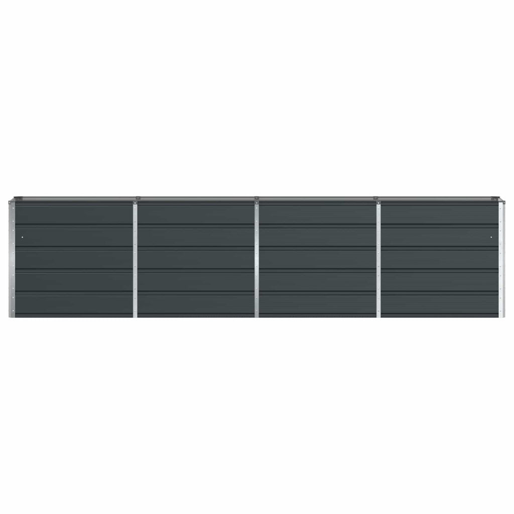 vidaXL Donica Antracyt 320 x 40 x 75 cm Stal