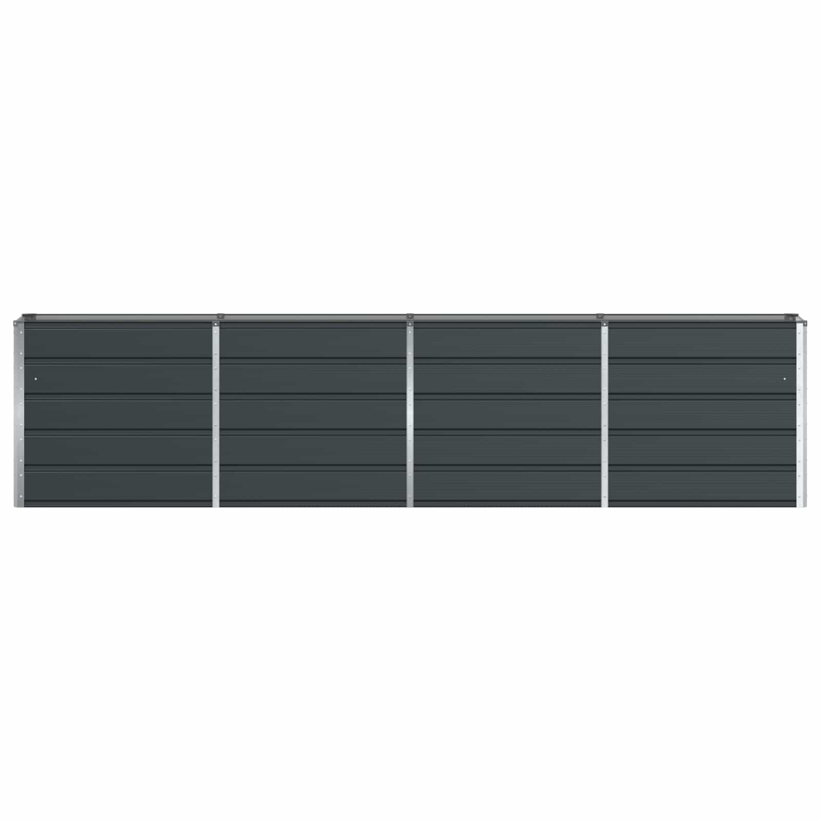 vidaXL Donica Antracyt 320 x 40 x 75 cm Stal
