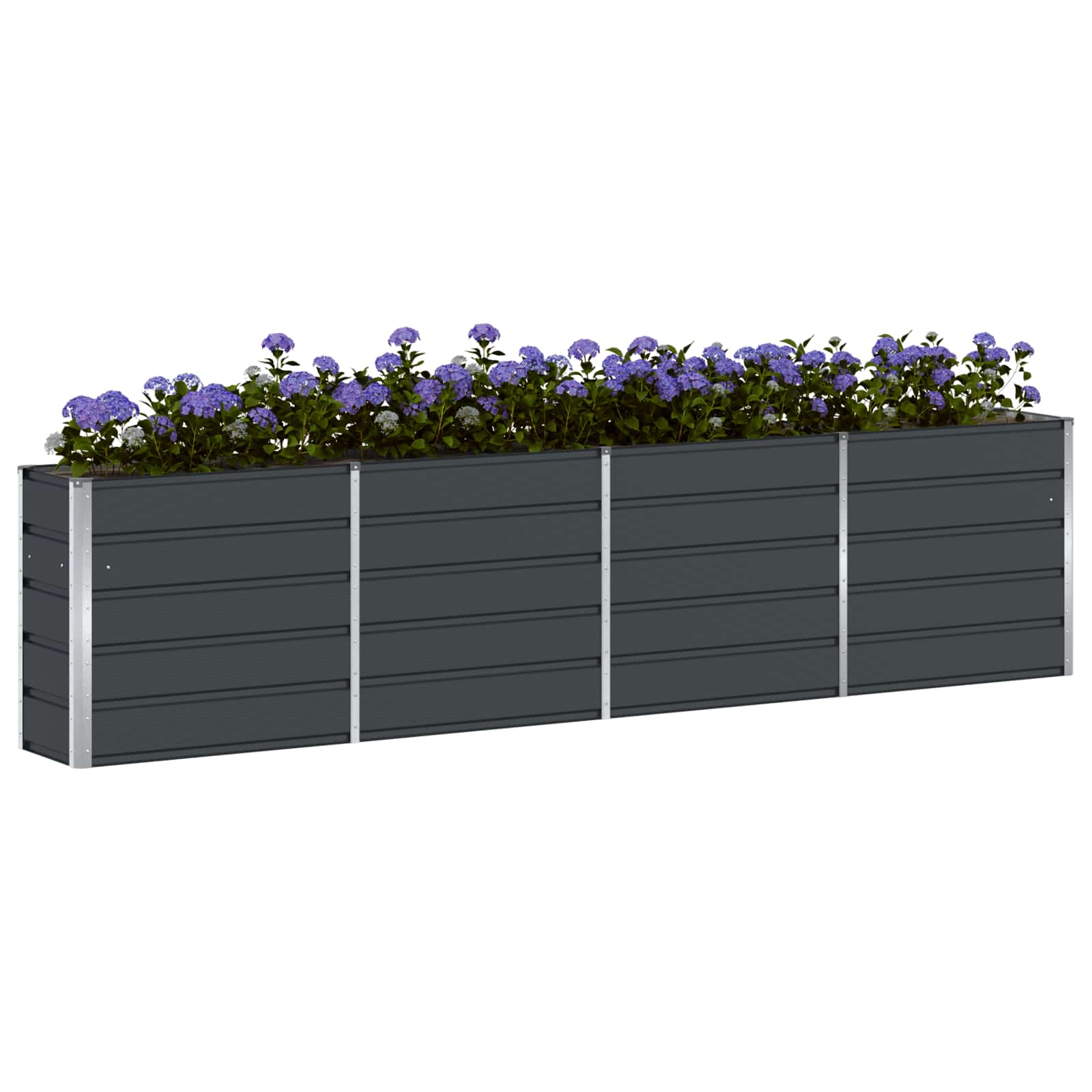 vidaXL Donica Antracyt 320 x 40 x 75 cm Stal