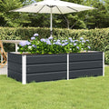 vidaXL Donica Antracyt 160 x 80 x 45 cm Stal